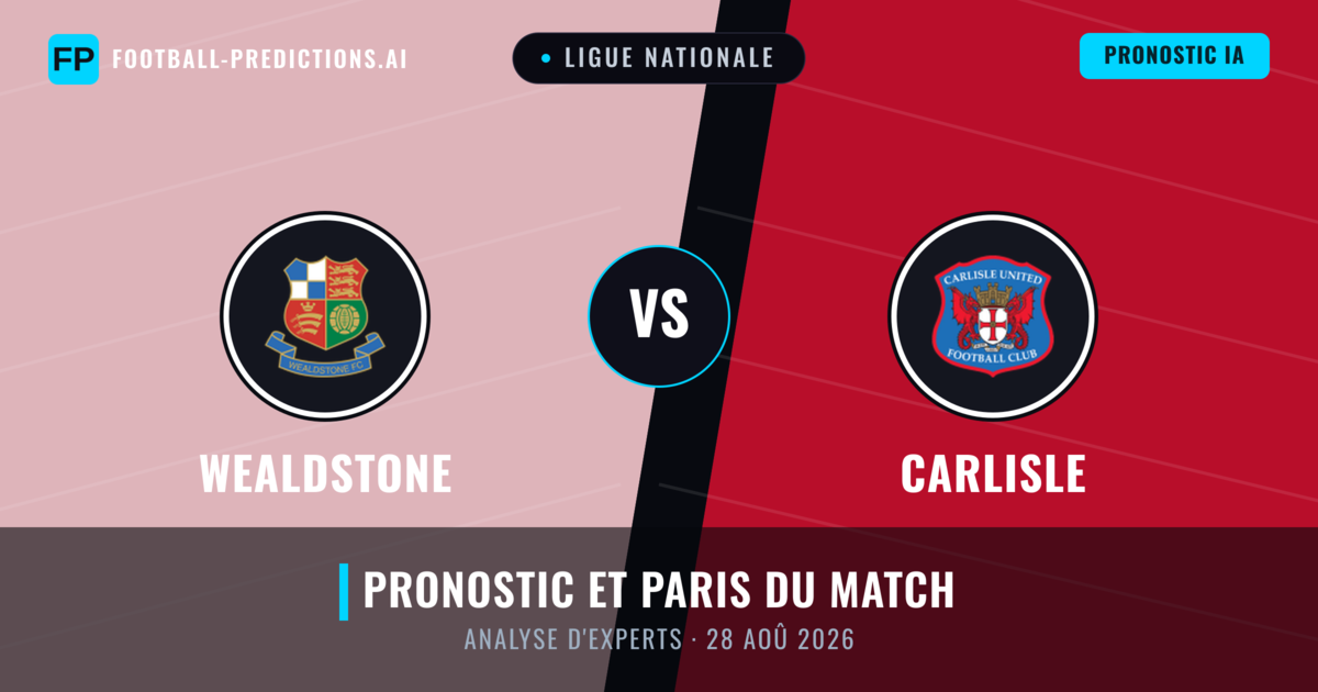 Wealdstone vs Carlisle — pronostic et avant-match
