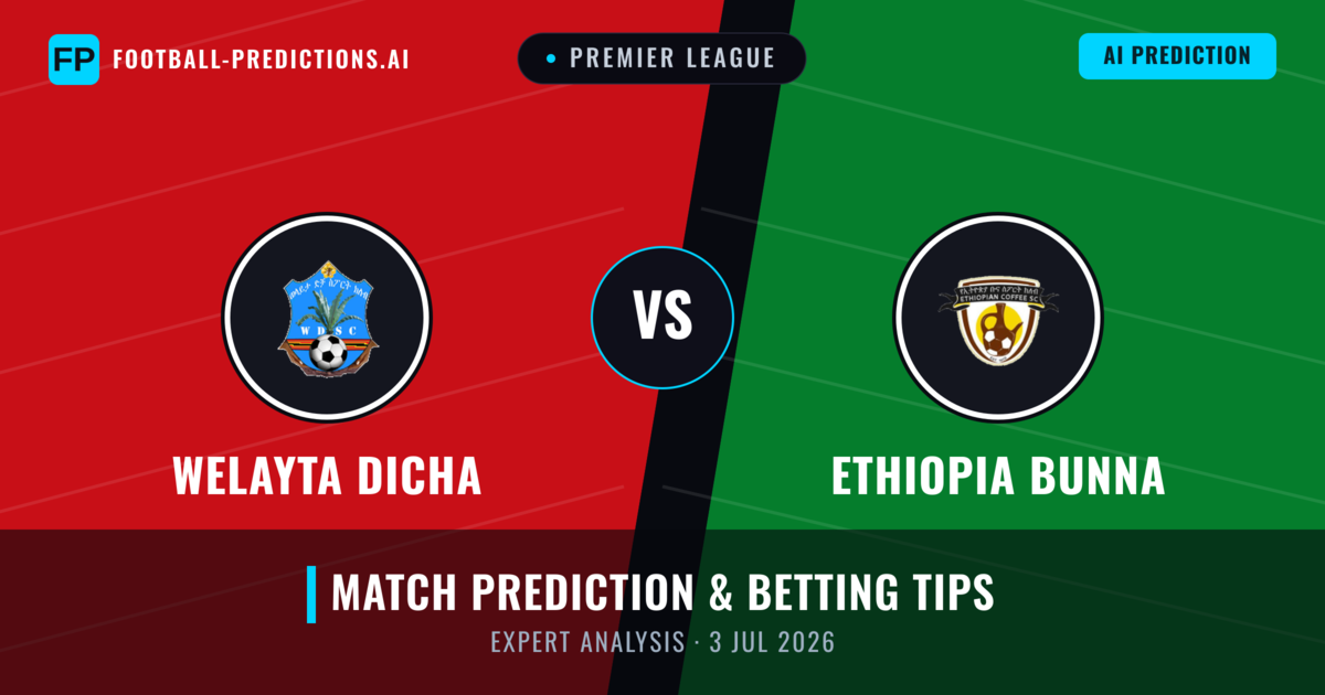 Welayta Dicha vs Ethiopia Bunna — match prediction & preview