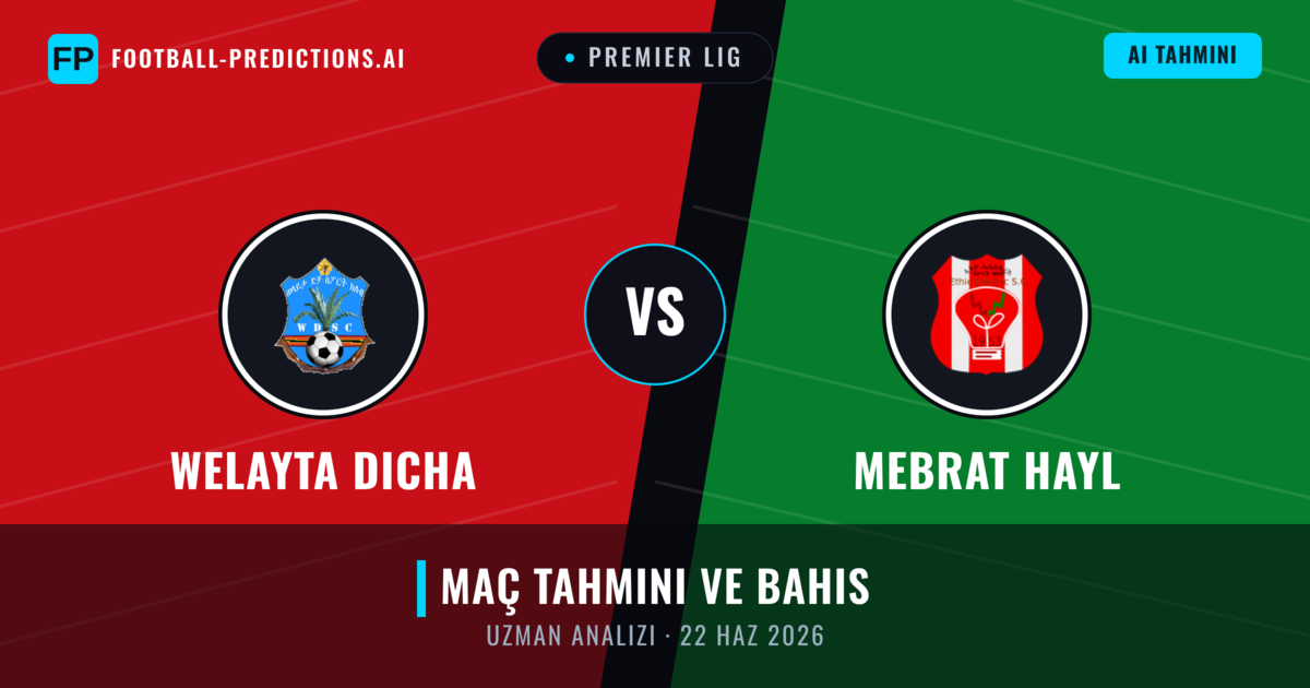 Welayta Dicha - Mebrat Hayl — maç tahmini ve önizleme