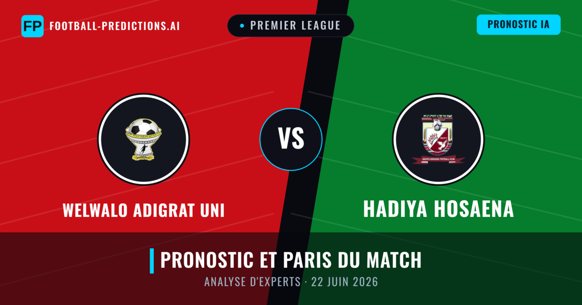 Welwalo Adigrat Uni vs Hadiya Hosaena — pronostic et avant-match