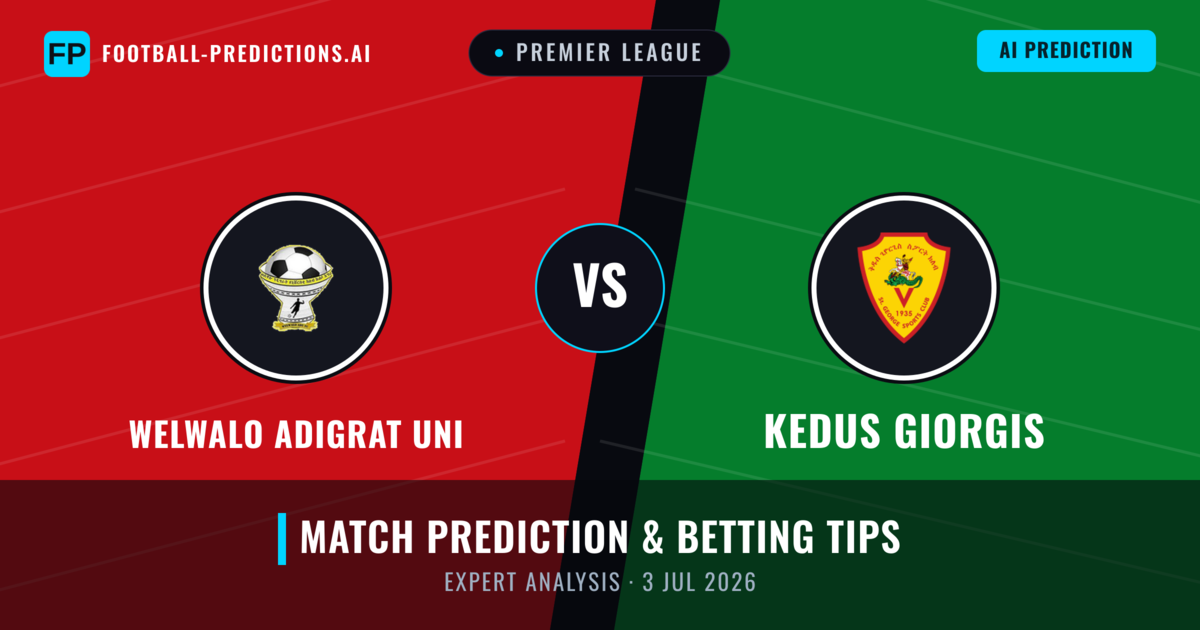 Welwalo Adigrat Uni vs Kedus Giorgis — match prediction & preview