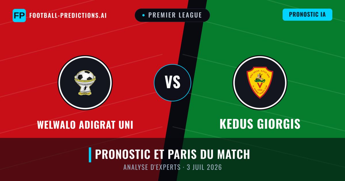 Welwalo Adigrat Uni vs Kedus Giorgis — pronostic et avant-match