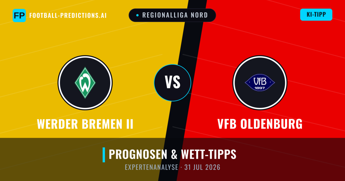 Werder Bremen II vs VfB Oldenburg — Prognose und Spielvorschau