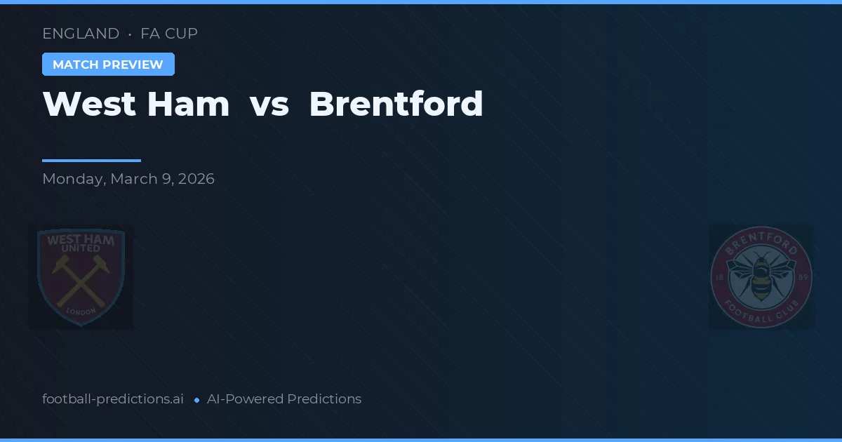 West Ham vs Brentford — pronostico e anteprima del match