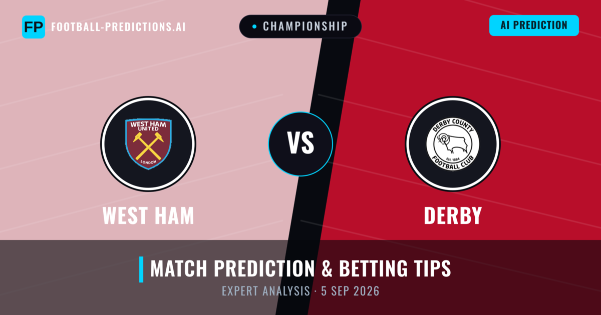 West Ham vs Derby — match prediction & preview