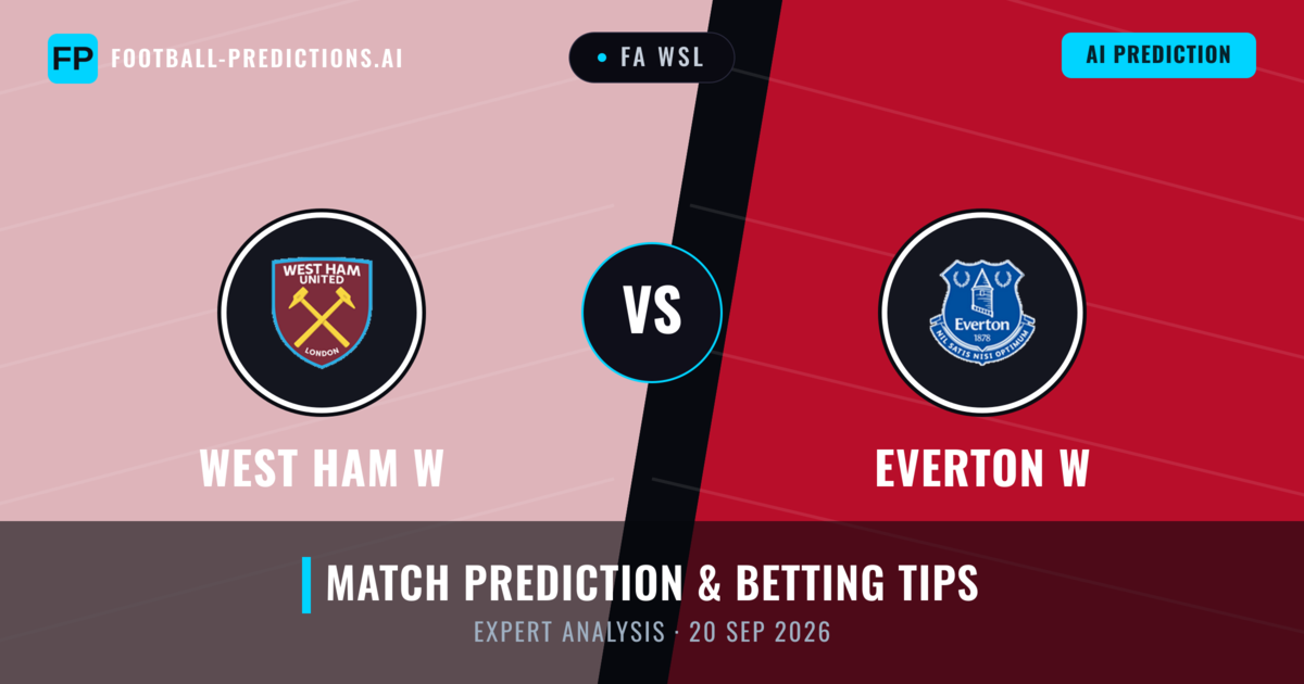 West Ham W vs Everton W — match prediction & preview