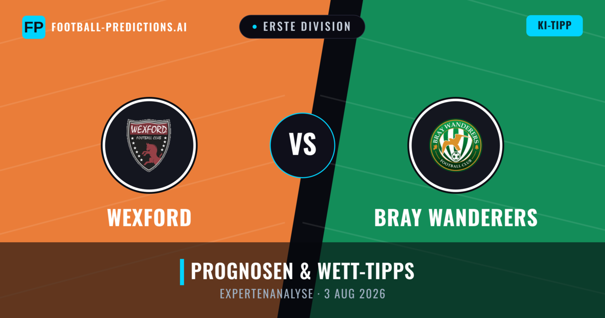 Wexford vs Bray Wanderers — Prognose und Spielvorschau