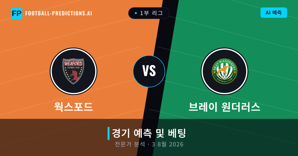 웍스포드 대 브레이 원더러스 — 경기 예측 및 프리뷰