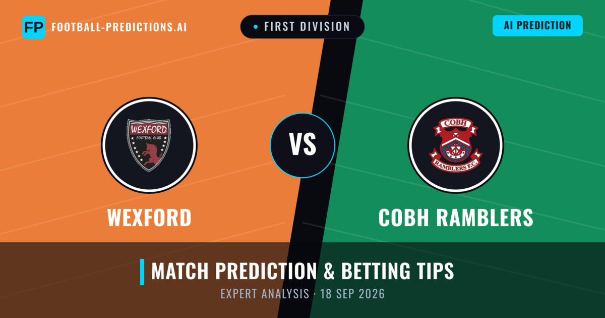 Wexford vs Cobh Ramblers — match prediction & preview