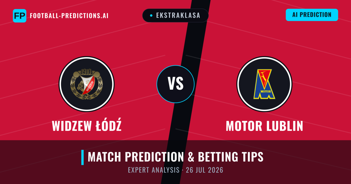 Widzew Łódź vs Motor Lublin — match prediction & preview