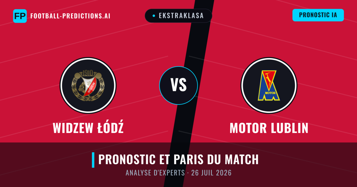 Widzew Łódź vs Motor Lublin — pronostic et avant-match