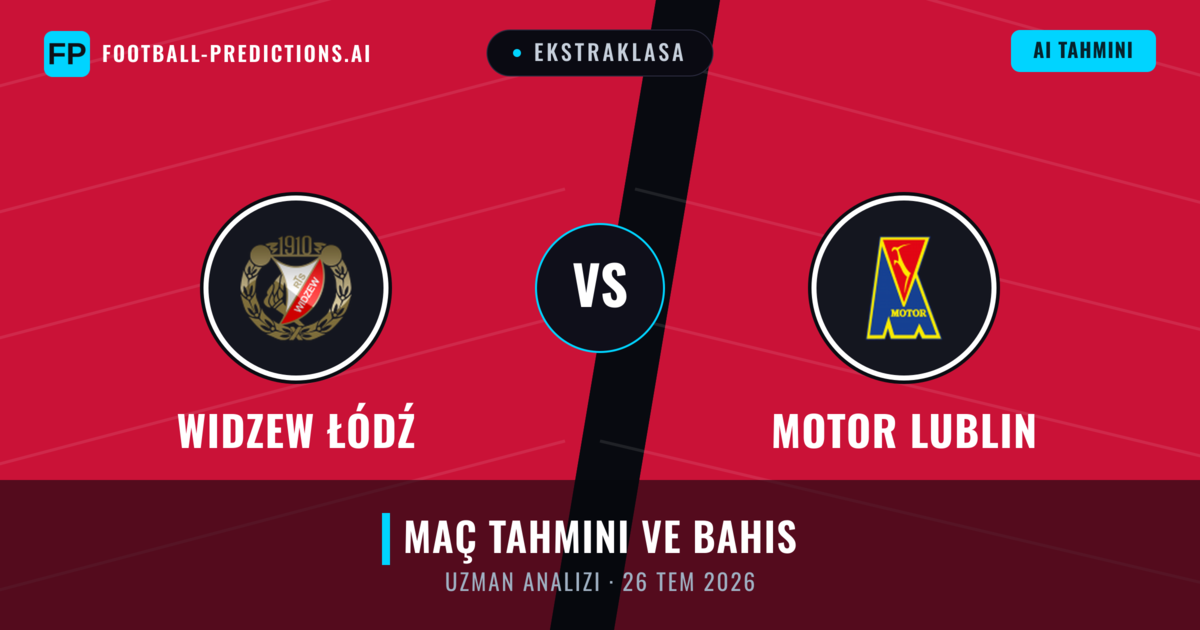 Widzew Łódź - Motor Lublin — maç tahmini ve önizleme