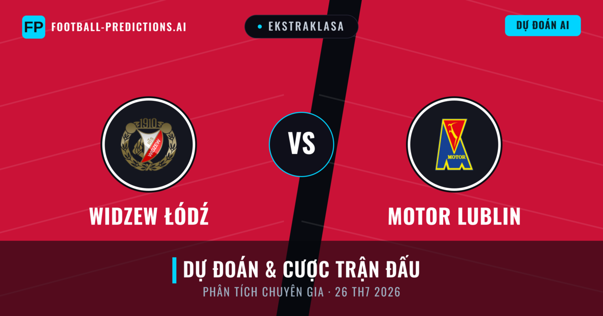 Widzew Łódź vs Motor Lublin — dự đoán và xem trước trận đấu