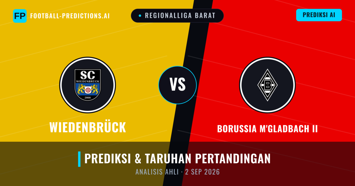 Wiedenbrück vs Borussia M'gladbach II — prediksi dan pratinjau pertandingan
