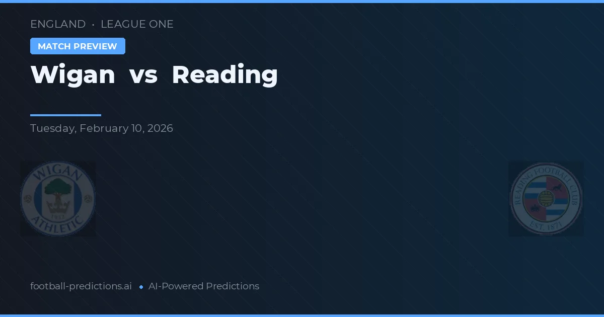 Wigan vs Reading — prediksi dan pratinjau pertandingan