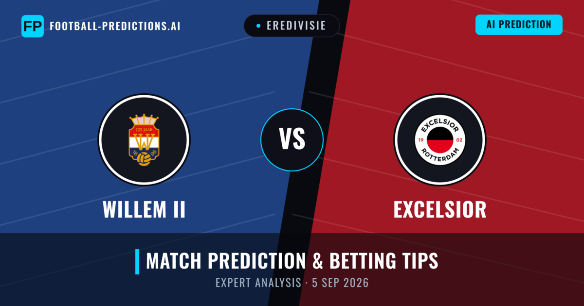 Willem II vs Excelsior — match prediction & preview