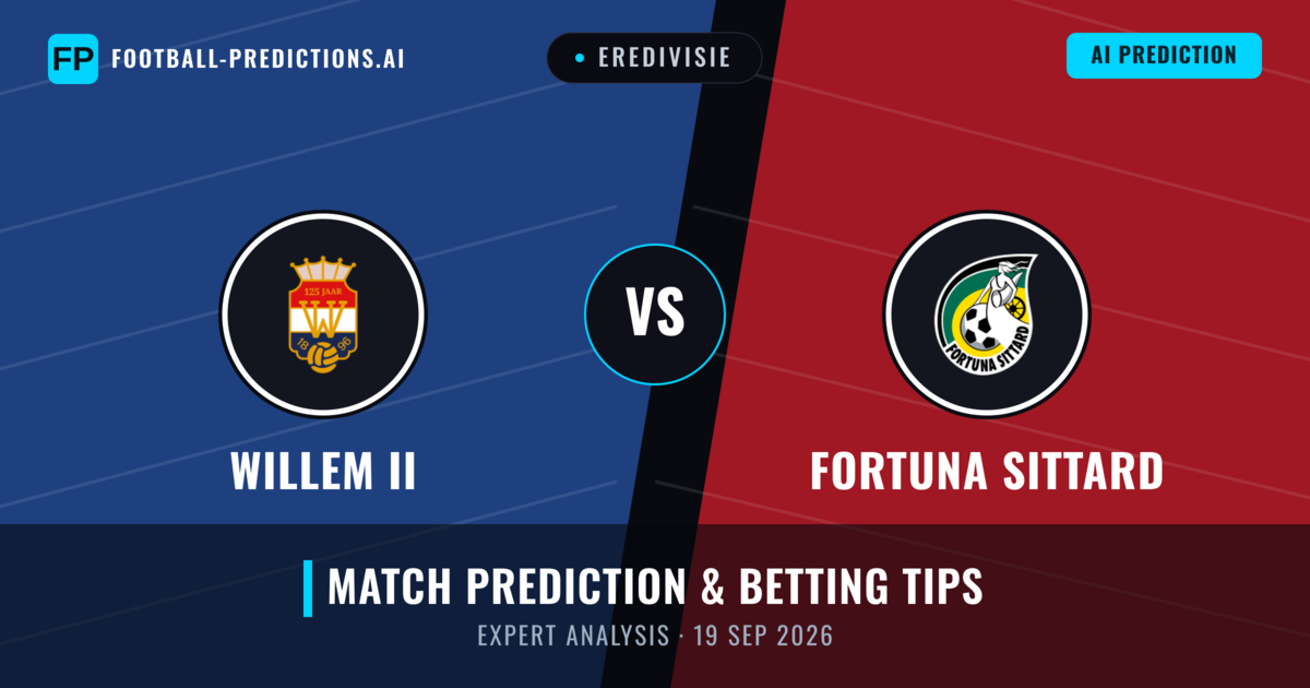 Willem II vs Fortuna Sittard — match prediction & preview