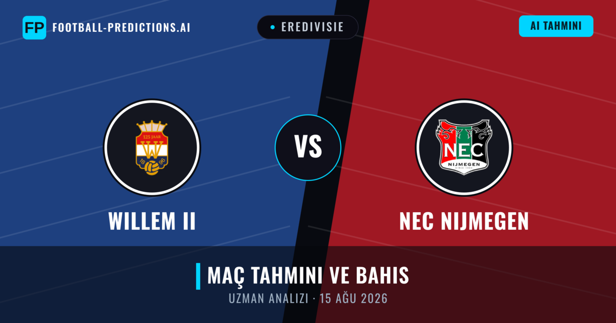 Willem II - NEC Nijmegen — maç tahmini ve önizleme