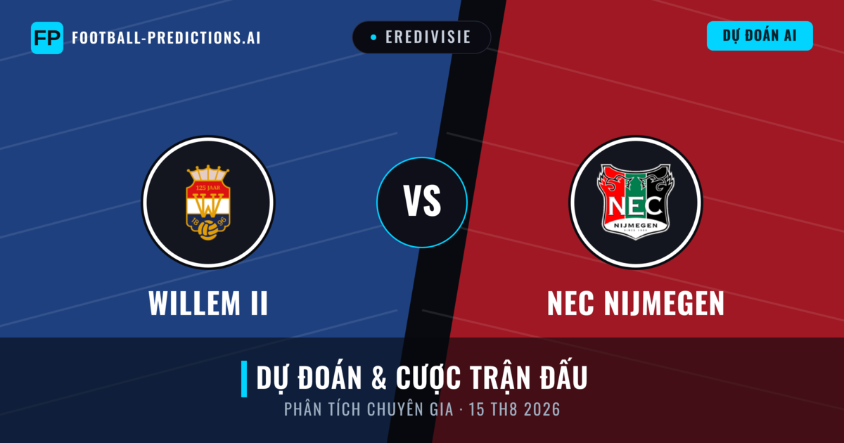 Willem II vs NEC Nijmegen — dự đoán và xem trước trận đấu