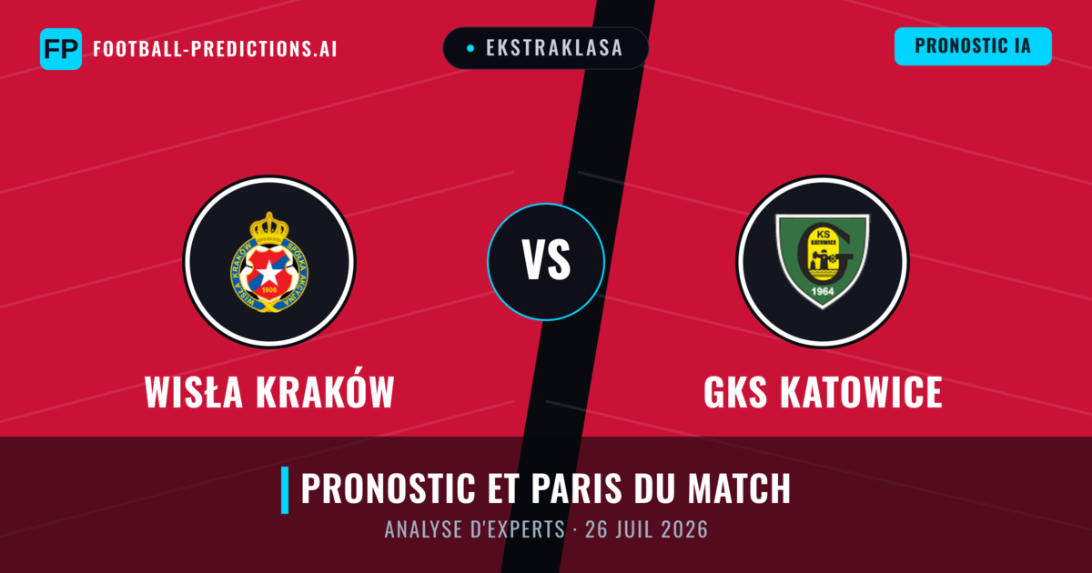 Wisła Kraków vs GKS Katowice — pronostic et avant-match