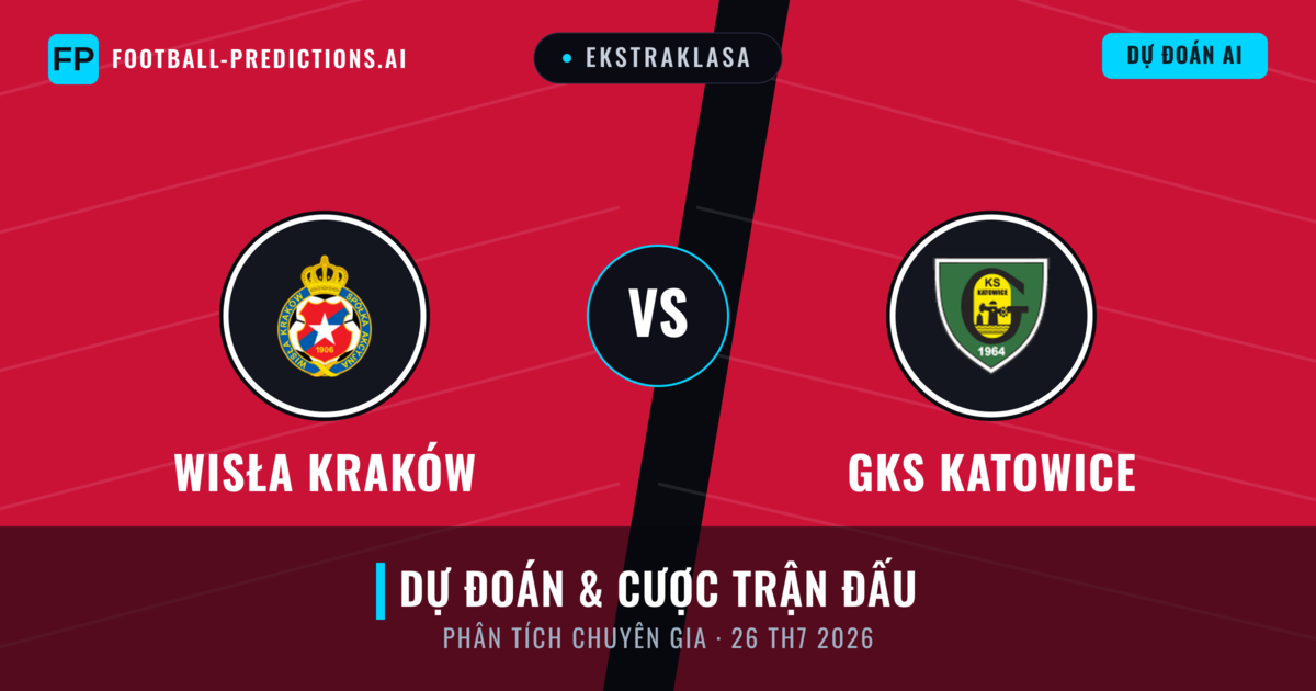 Wisła Kraków vs GKS Katowice — dự đoán và xem trước trận đấu