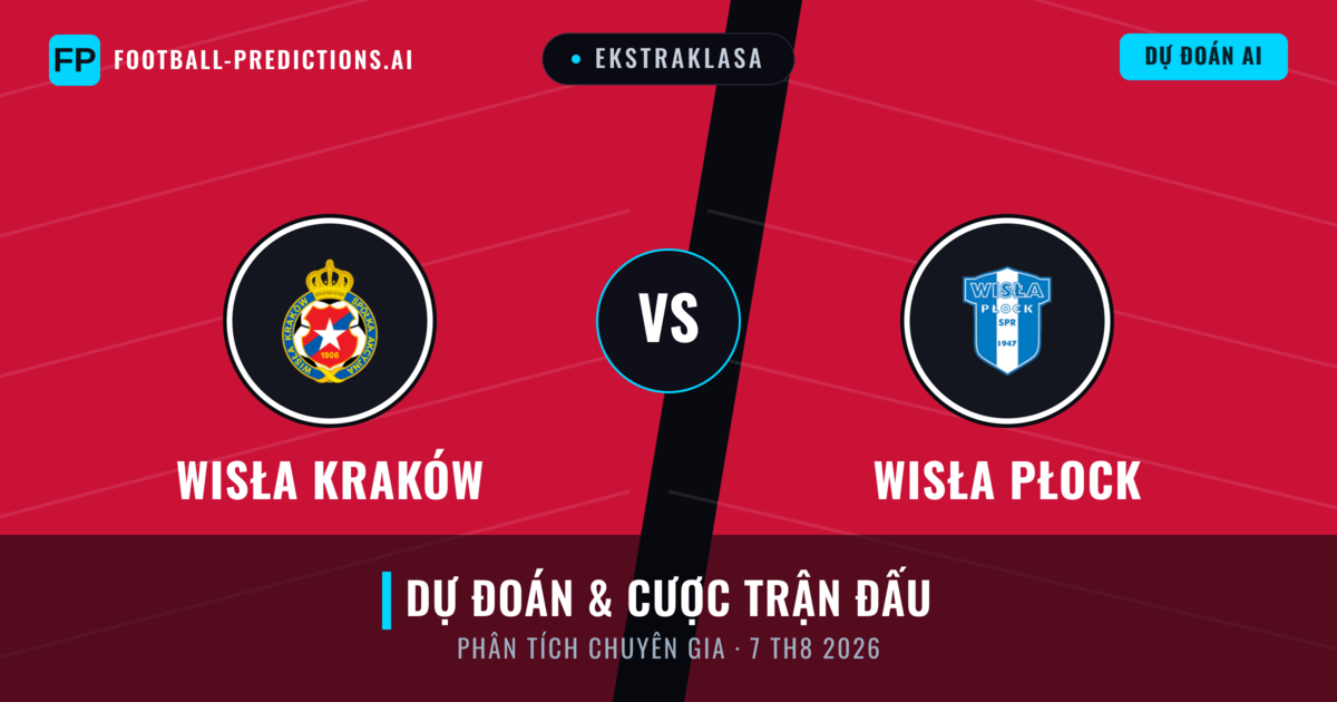 Wisła Kraków vs Wisła Płock — dự đoán và xem trước trận đấu