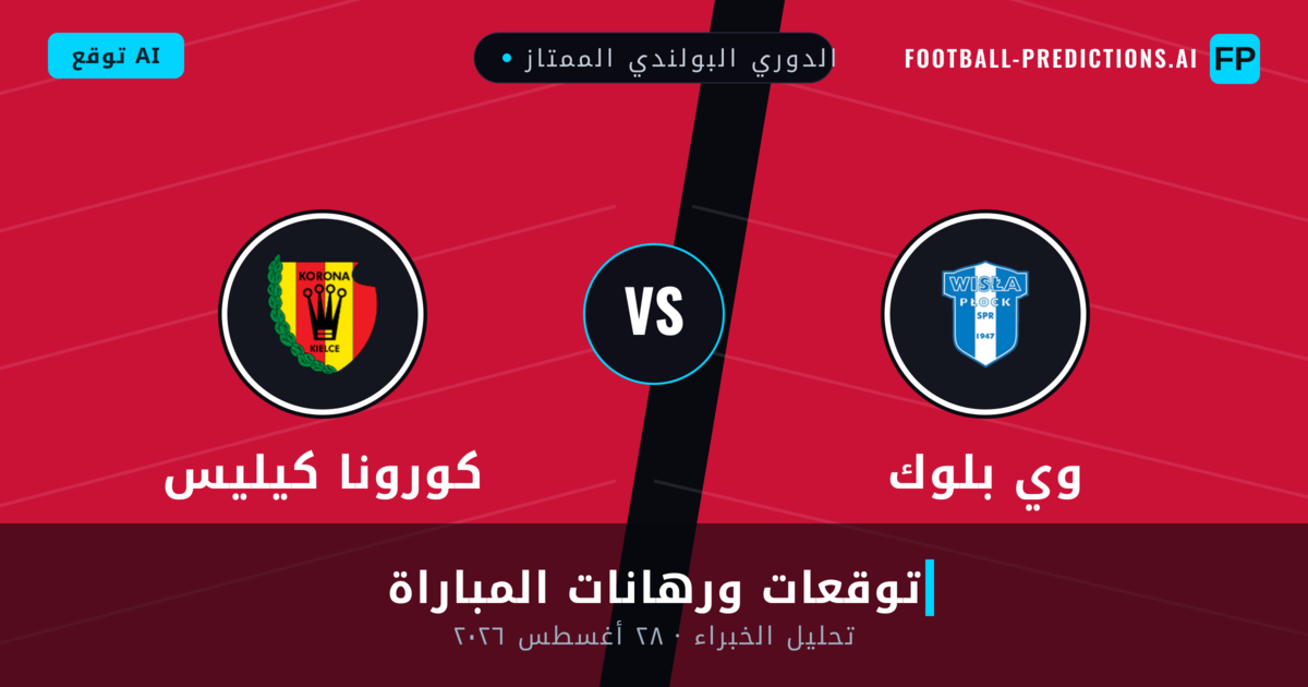 وي  بلوك ضد كورونا كيليس — توقعات ومعاينة المباراة
