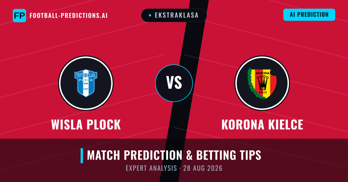 Wisla Plock vs Korona Kielce — match prediction & preview