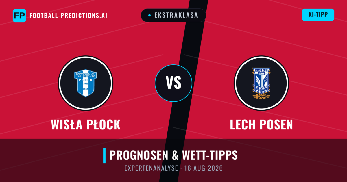 Wisła Płock vs Lech Posen — Prognose und Spielvorschau