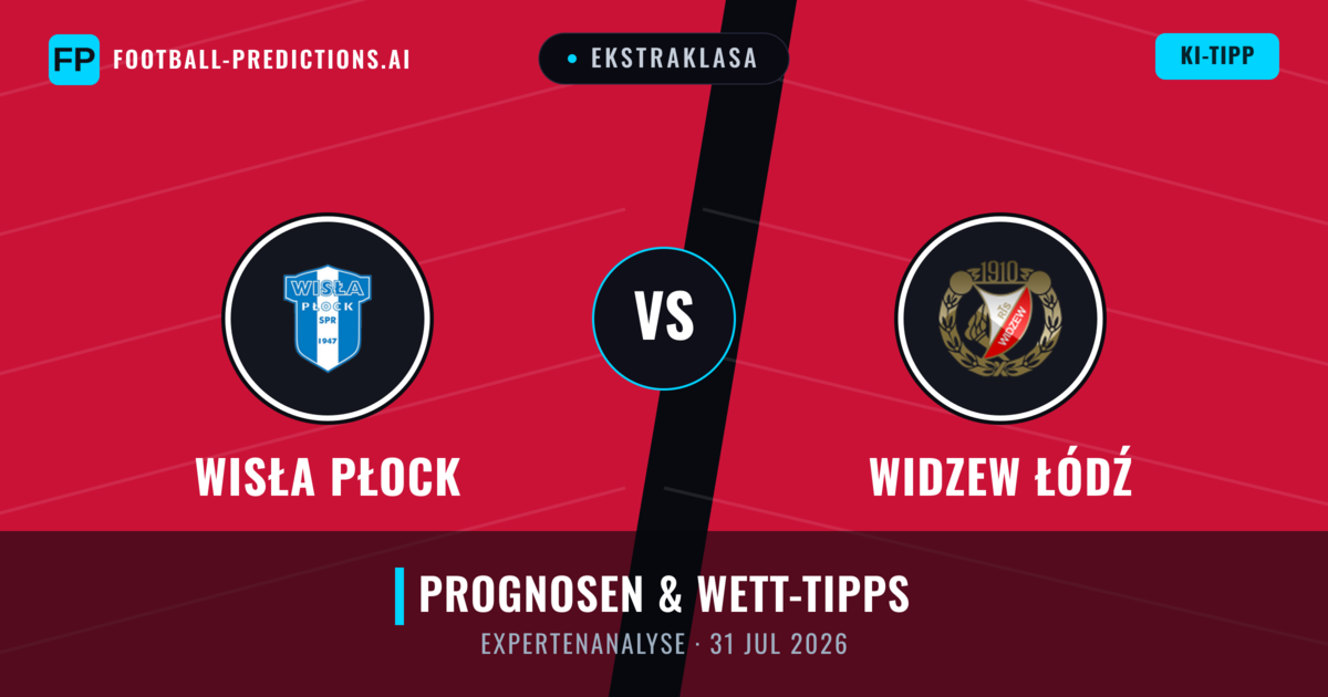 Wisła Płock vs Widzew Łódź — Prognose und Spielvorschau