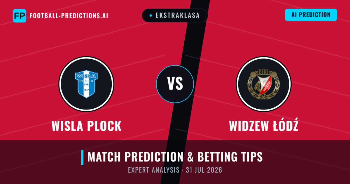 Wisla Plock vs Widzew Łódź — match prediction & preview