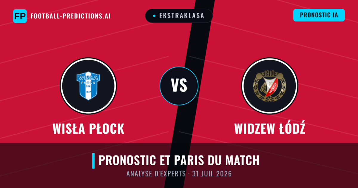 Wisła Płock vs Widzew Łódź — pronostic et avant-match