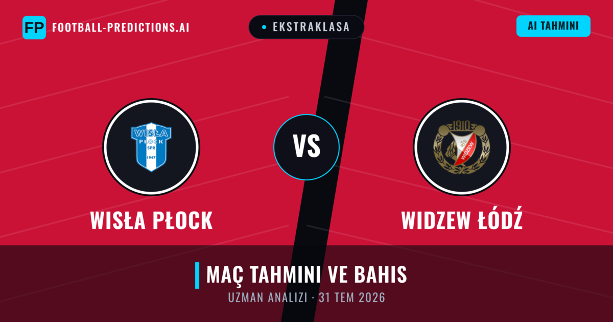 Wisła Płock - Widzew Łódź — maç tahmini ve önizleme