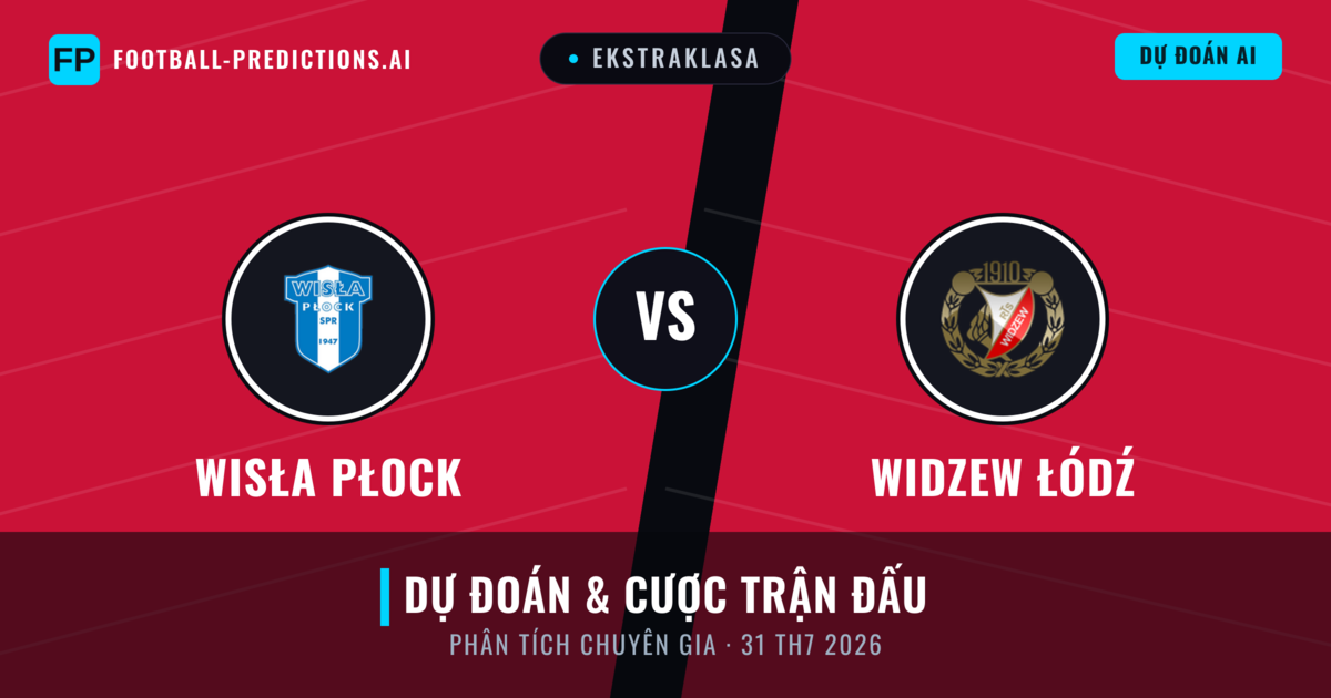 Wisła Płock vs Widzew Łódź — dự đoán và xem trước trận đấu