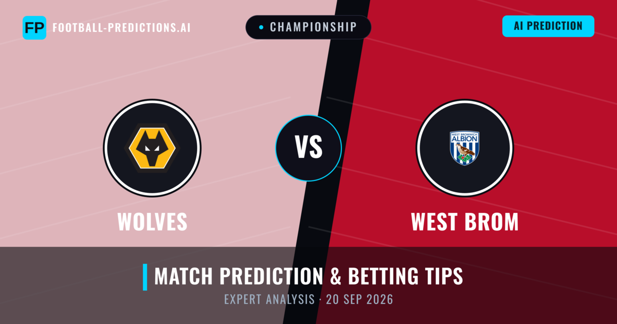 Wolves vs West Brom — match prediction & preview