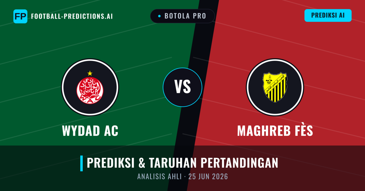 Wydad AC vs Maghreb Fès — prediksi dan pratinjau pertandingan