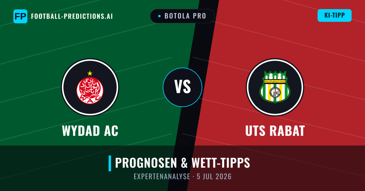 Wydad AC vs UTS Rabat — Prognose und Spielvorschau