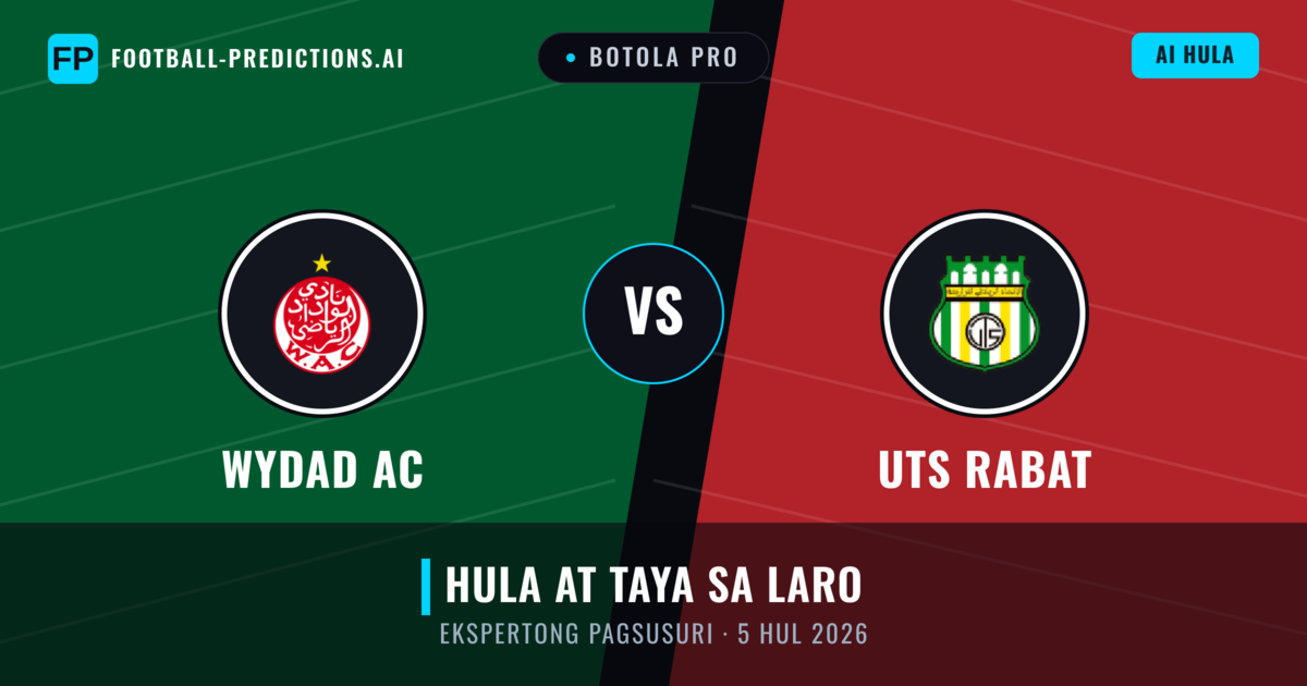 Wydad AC vs UTS Rabat — hula at preview ng laban