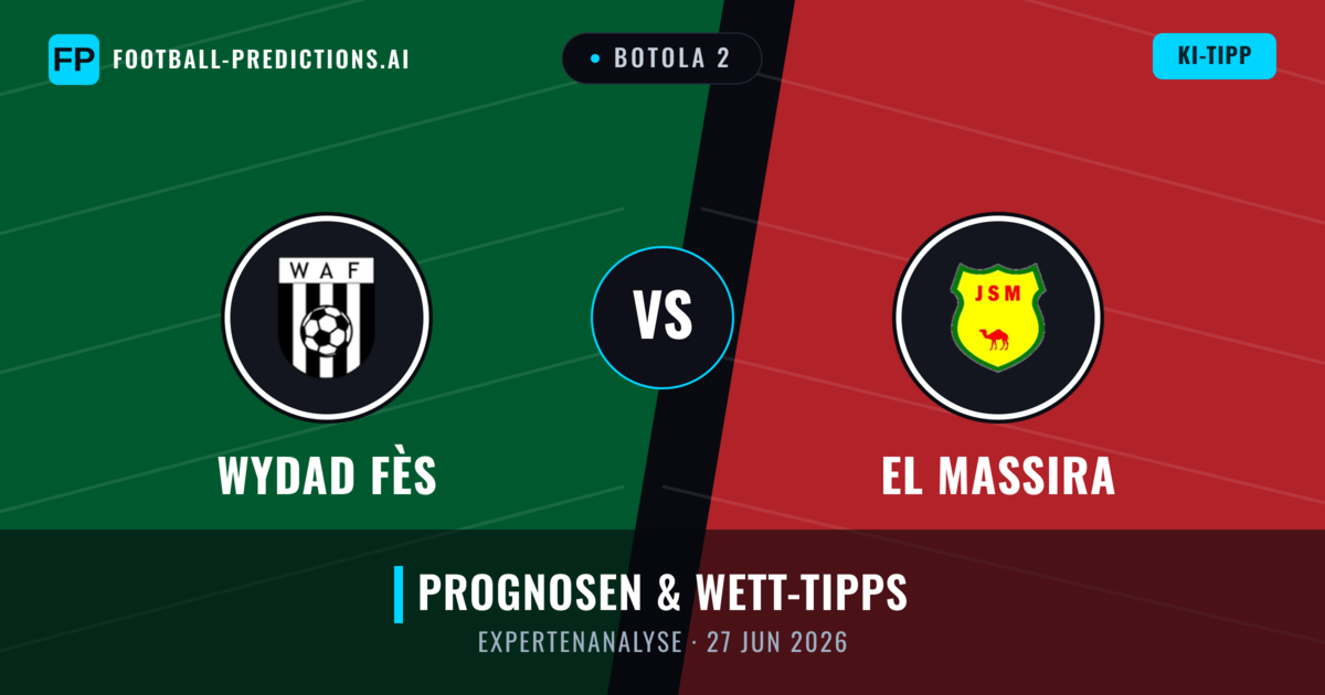Wydad Fès vs El Massira — Prognose und Spielvorschau