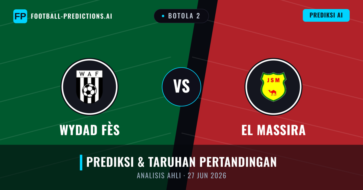 Wydad Fès vs El Massira — prediksi dan pratinjau pertandingan