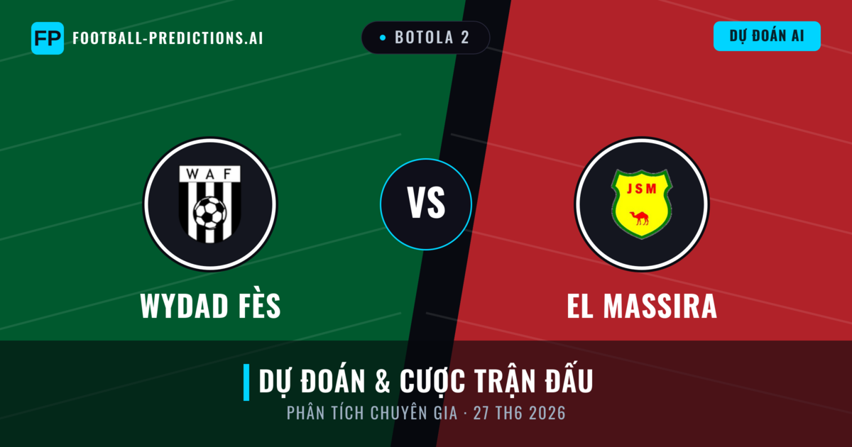 Wydad Fès vs El Massira — dự đoán và xem trước trận đấu