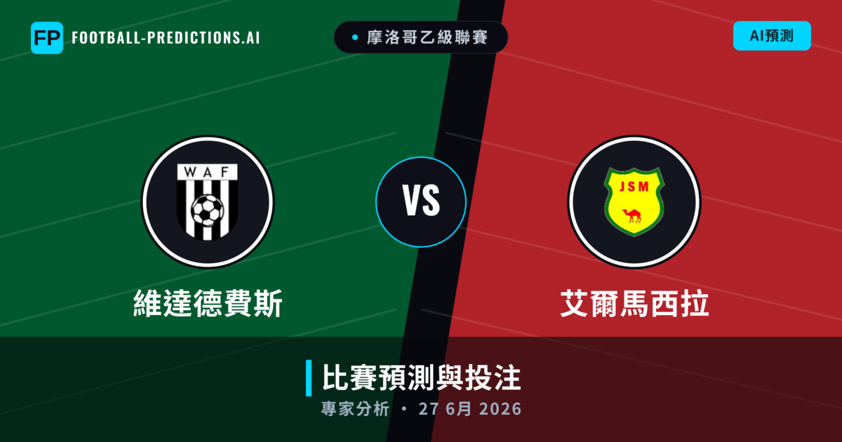 維達德費斯 vs 艾爾馬西拉 — 比赛预测和前瞻