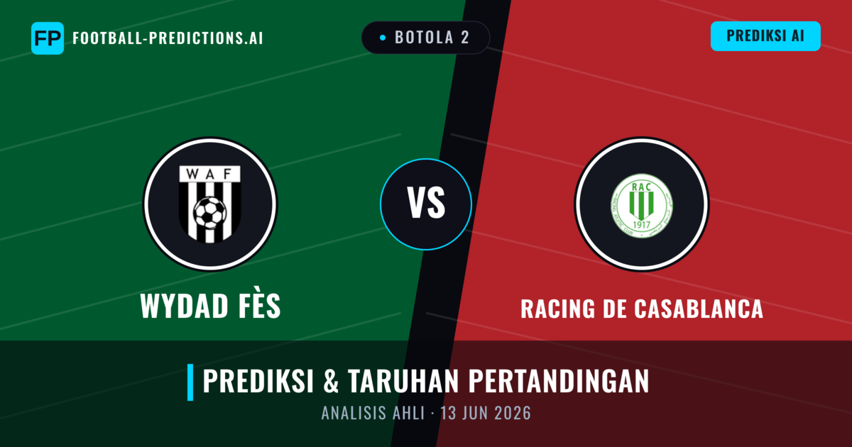 Wydad Fès vs Racing Casablanca — prediksi dan pratinjau pertandingan
