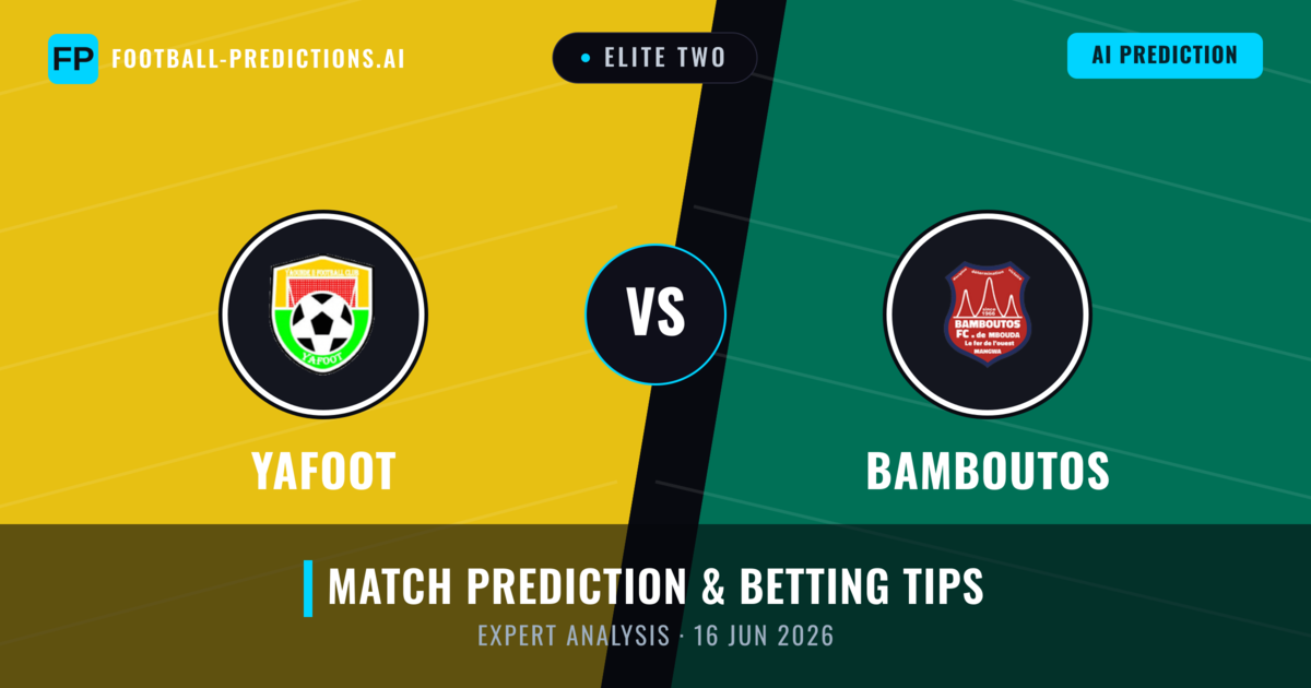 Yafoot vs Bamboutos — match prediction & preview