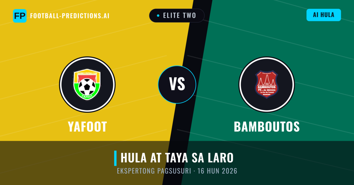 Yafoot vs Bamboutos — hula at preview ng laban
