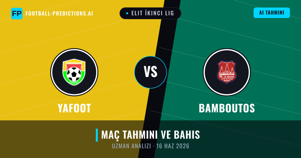 Yafoot - Bamboutos — maç tahmini ve önizleme
