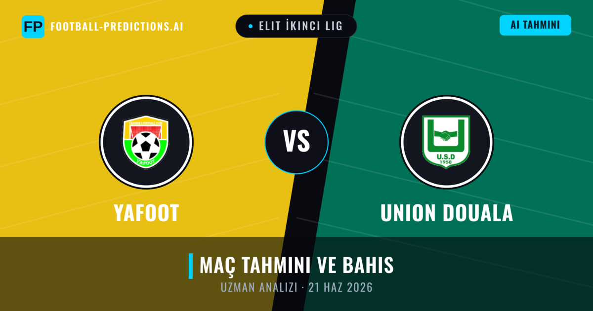 Yafoot - Union Douala — maç tahmini ve önizleme
