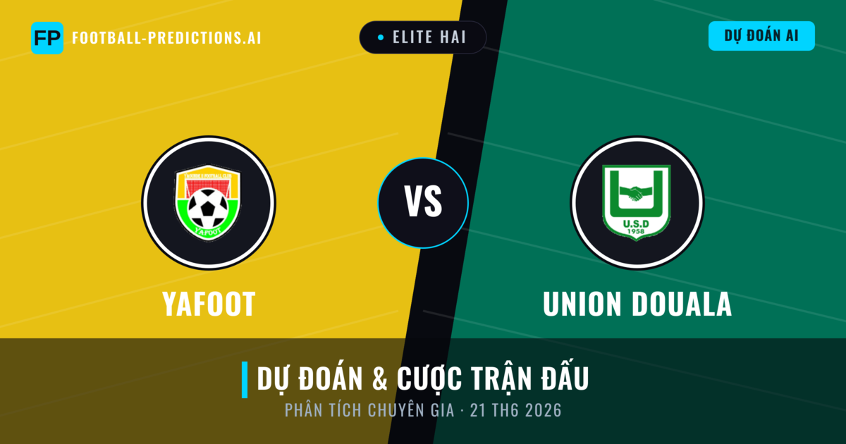 Yafoot vs Union Douala — dự đoán và xem trước trận đấu