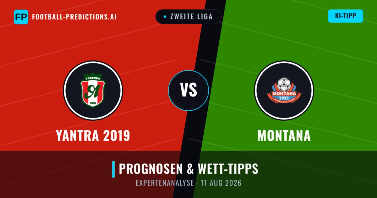Yantra 2019 vs Montana — Prognose und Spielvorschau