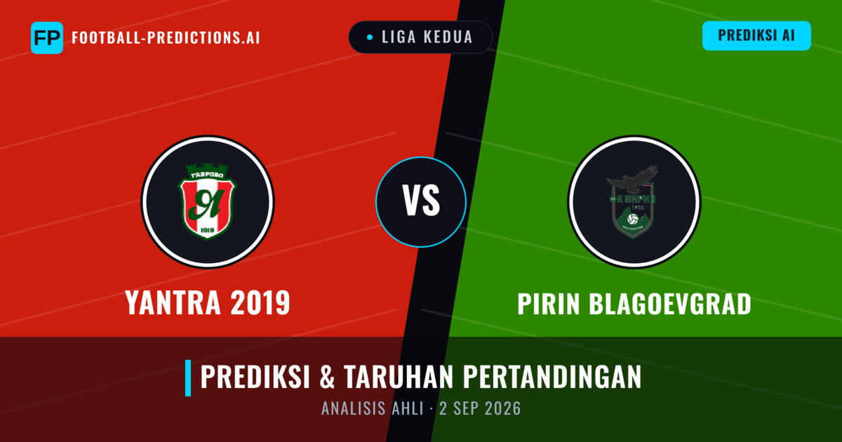 Yantra 2019 vs Pirinn Blagoevgrad — prediksi dan pratinjau pertandingan